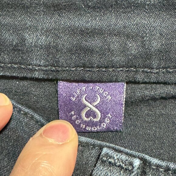 Not Your Daughters Jeans Black Bootcut NYDJ Womens Size 12 - Made in USA - Picture 6 of 16